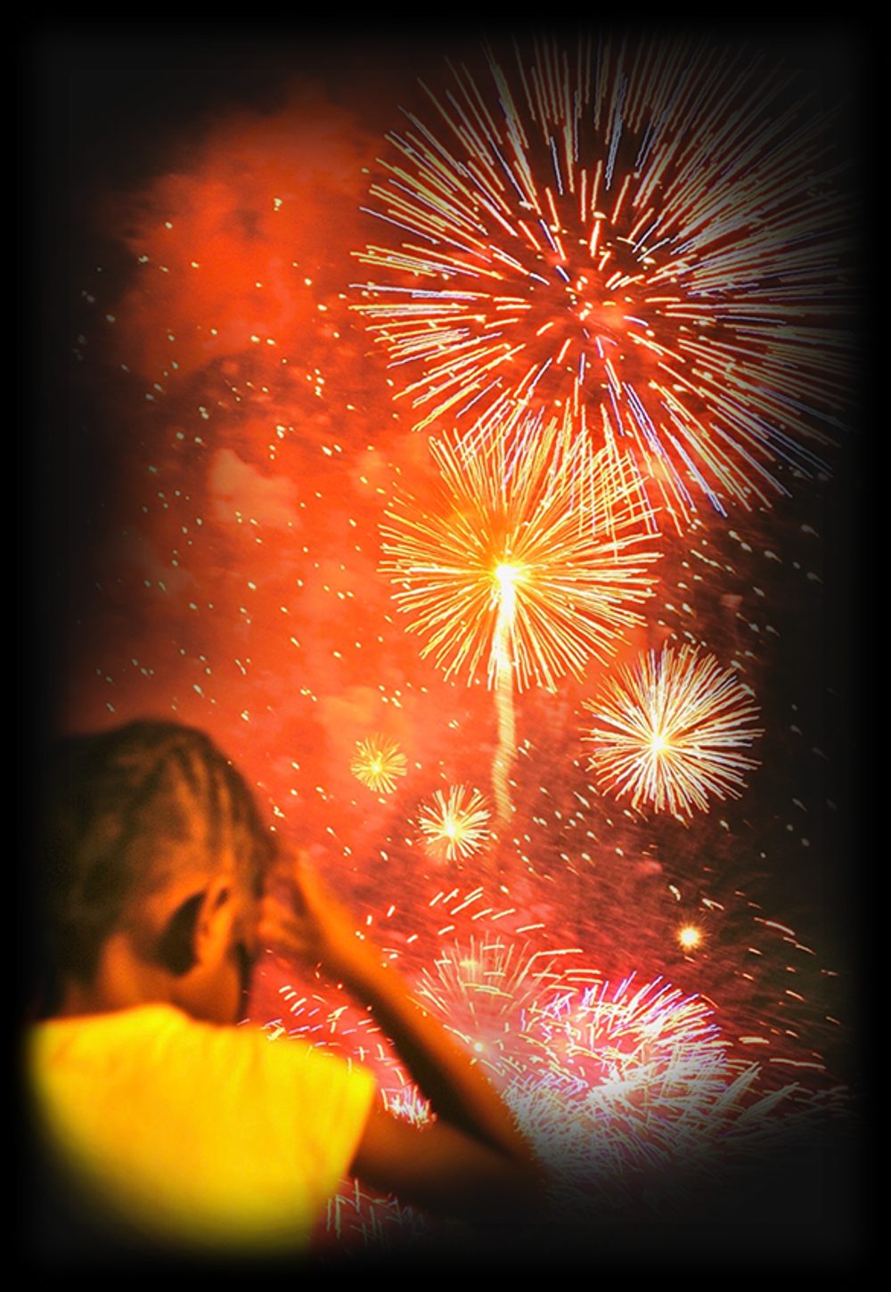 A child watching fireworks — the human experiences behind public services
